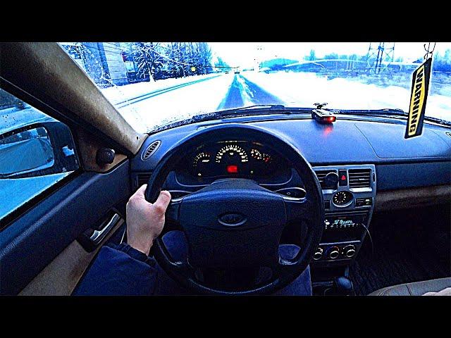 2010 ЛАДА ПРИОРА 1.6МТ POV TEST DRIVE ТЕСТ ДРАЙВ ОТ ПЕРВОГО ЛИЦА