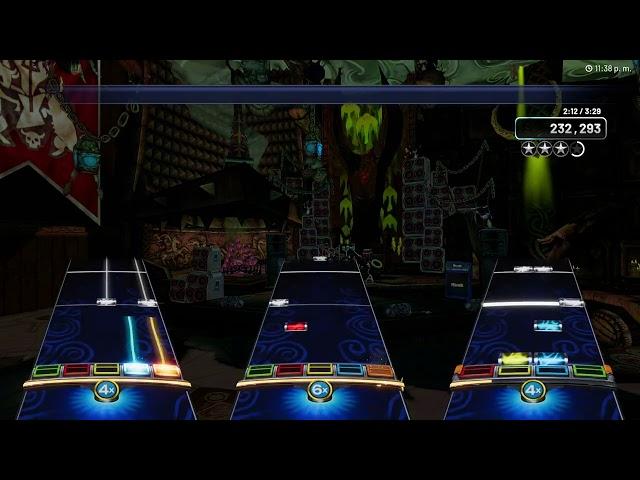 When The Moon's Reaching Out Stars P3D | Clone Hero/YARG custom chart preview gameplay