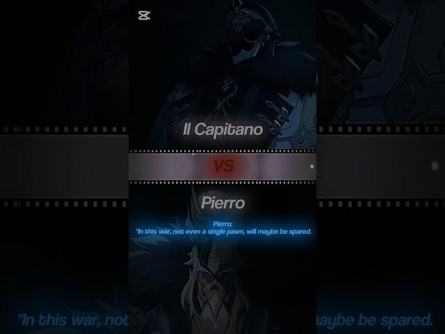 Il Capitano VS Pierro edit [Not confirmed] #edit  #genshinimpact #genshinimpactedit #fyp #1v1edit