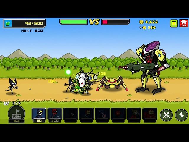 HERO WARS: Super Stickman Defense Part 3 (by NAO-MIC) / Android Gameplay HD