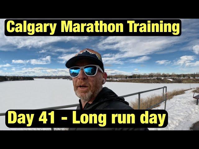 Calgary Marathon Training Vlog || Day 41 Long run day