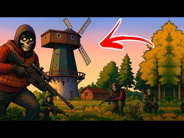 Building a New Windmill Base & Fighting MEGA Clans! - DayZ