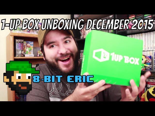 Retro Gaming 1up Box UNBOXING! (Galaxy Theme - December 2015)