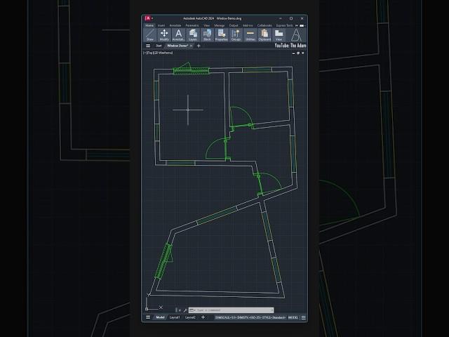 AutoCAD for Architecture - Yqarch #autocad #architecture