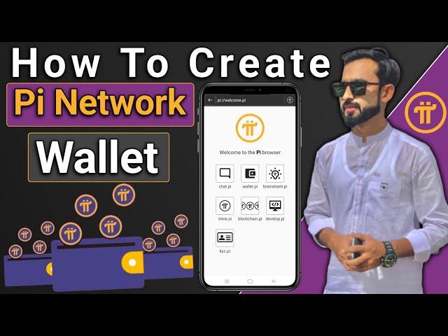 How to create Pi Network Wallet - Pi Browser wallet Tutorial - Cryptocurrency news