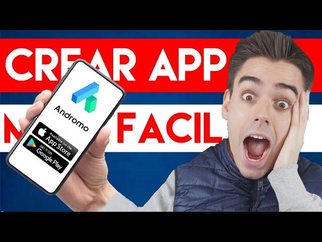 Cómo CREAR tu APP ANDROID ¡Gratis & Fácil! SIN SABER PROGRAMAR en INTERNET (ANDROMO 2022)