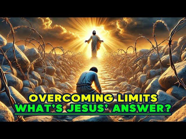 Overcoming limits—what’s Jesus’ answer? #SerenityInJesus #love #jesus #amen