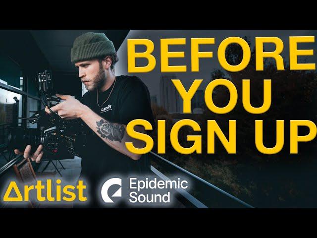 Artlist vs Epidemic Sound license for YouTube creators explained after canceling