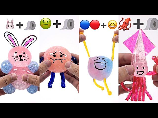 동물 이모지 믹스 말랑이 모아보기 Animal Emoji Mixing with nano tape Series