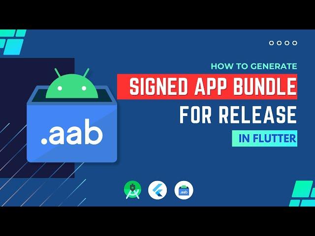 How to build signed app bundle in flutter from Android studio