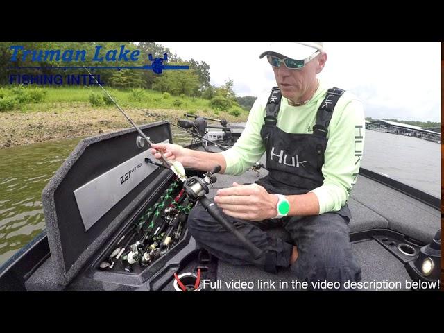 Truman Lake expert David Ryan breaks down his best bait and tackle for big bass on Truman Lake