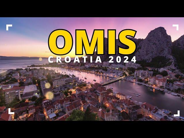 Omiš in Croatia-Most Powerful Places- Gorgeous Beaches and Old Town- Highly Recommended CROATIA 2024