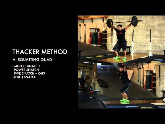 THACKER A snatch warmup