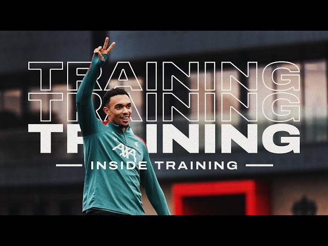 Inside Training: Boss Goals from Salah, Nunez & more ahead of Premier League Matchday | Liverpool FC