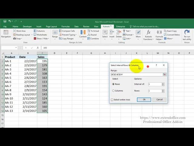 How To Count / Sum Odd / Even Numbers Or Rows In Excel?