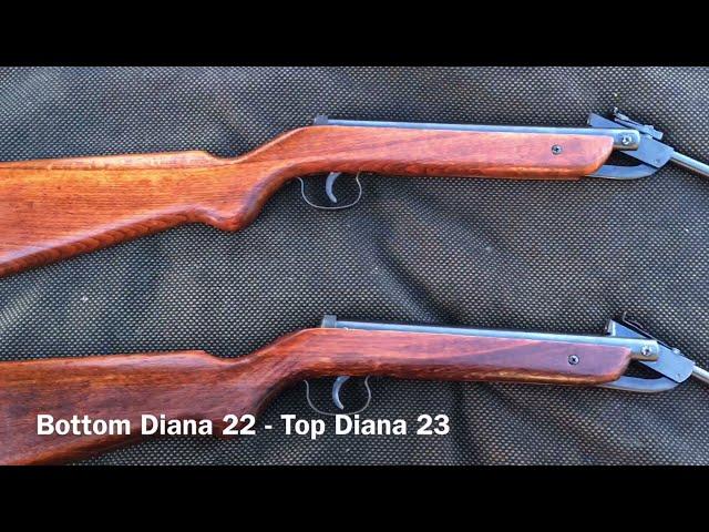 Restored Diana 22 and 23.