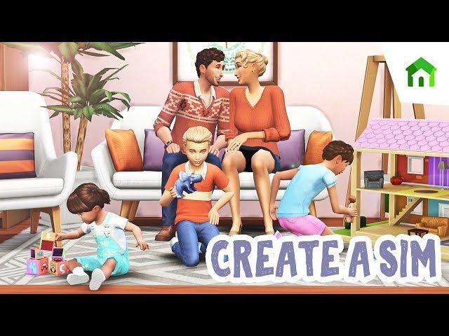 Create A Sim \\ Tiny Living || The Sims 4