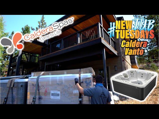 New Tub Tuesdays Caldera Vanto | Efficient Hot Tub for Modern High Sierra Escape