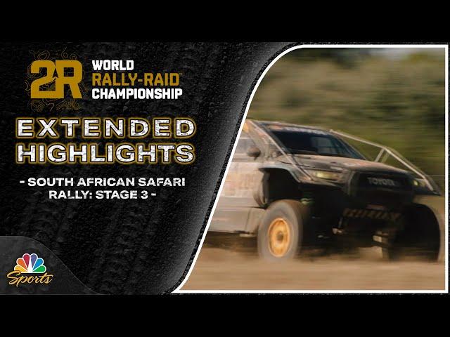 W2RC 2025: South African Safari Rally - Stage 3 | EXTENDED HIGHLIGHTS | Motorsports on NBC