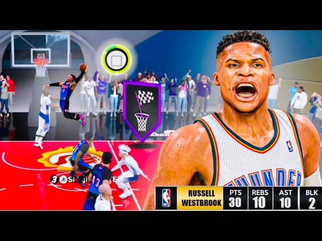 PRIME RUSSELL WESTROOK 3-LEVEL SLASHER BUILD TERRIFIES REC players on NBA 2K25