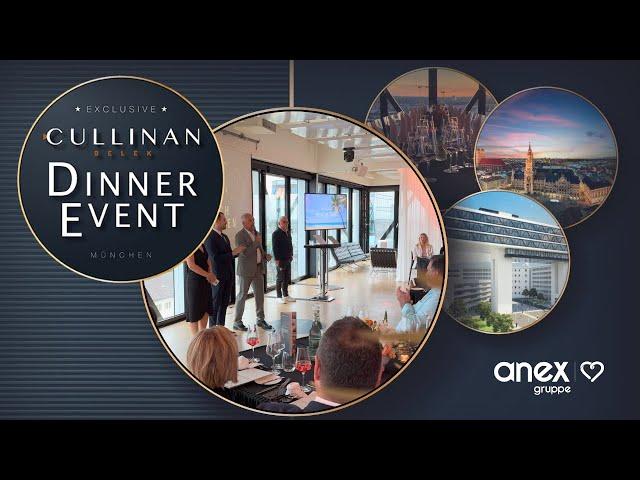 ANEX GRUPPE | Cullinan Belek Dinner Event | München, upside east