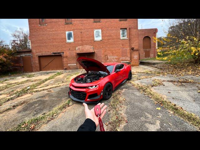 DRIVING MY CAMARO ZL1 1LE THROUGH THE HOOD