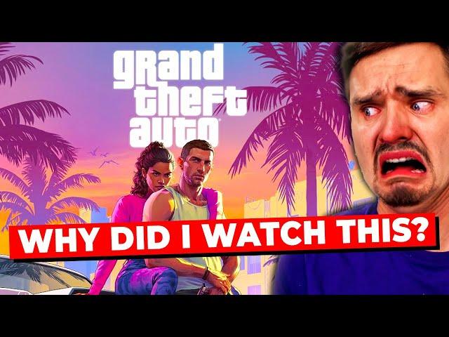 I Wish I NEVER watched the GTA VI Trailer (Reaction)