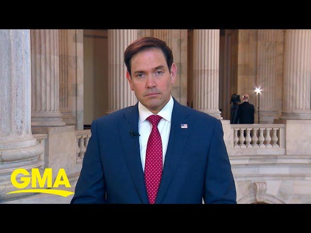 Sen. Marco Rubio discusses Israel-Hamas war