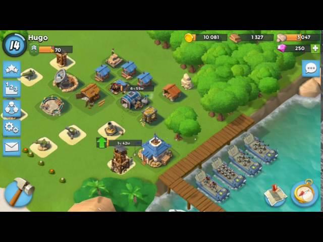 Как Победить штаб Хаммермана 10 уровня/Boom Beach/