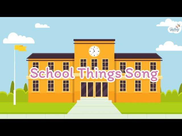 School Things Song | English Camp Song | Cover by Baitoey Homeschool