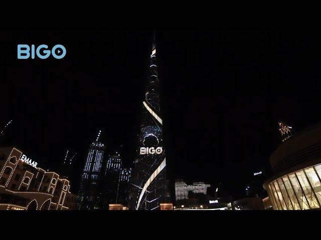 BIGO Lights Up Burj Khalifa | BIGO LIVE| BIGO TV