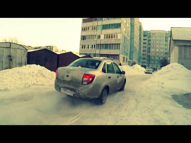 Дрифт ЛАДА Гранта / Drift LADA Granta