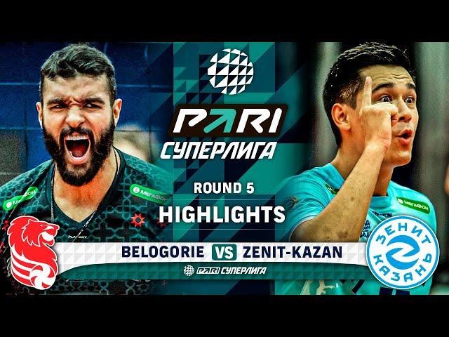 Belogorie vs. Zenit-Kazan | Round 5 | Highlights | PARI SUPER LEAGUE 2023-2024