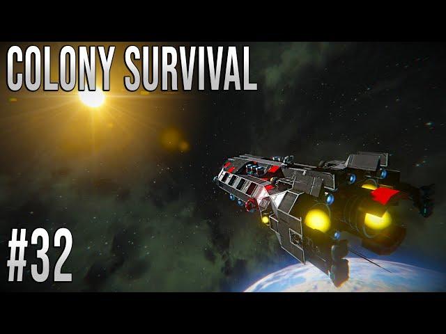 Space Engineers - Colony Survival Ep #32 - BLAST OFF!