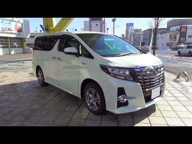 2015 TOYOTA ALPHARD HYBRID SR "C Package" 4WD - Exterior & Interior