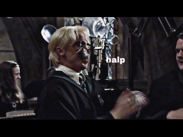 draco malfoy being dramatic for 2 minutes and 46 seconds straight