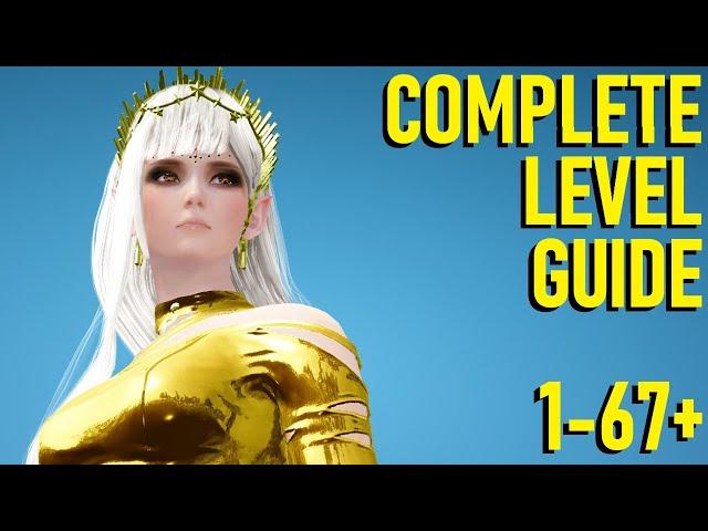 LEVEL 1-67+ LEVELING GUIDE | Black Desert Online