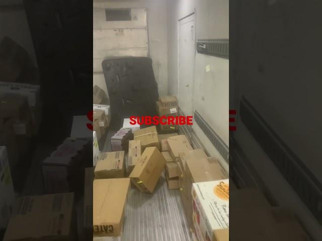 A TOUGH DAY FOR A SYSCO FOOD SERVICE DRIVER
