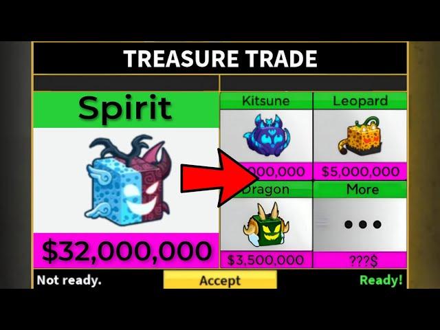 What Players Trade For Spirit (Soul) Fruit || Crazy Offers || Fruits Giveaways || Roblox Blox Fruit