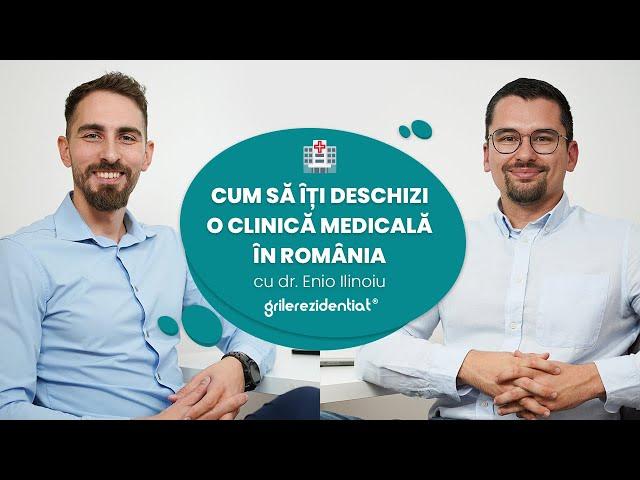 Antreprenoriat în medicină, cu dr. Enio Ilinoiu