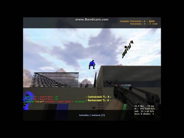 Counter Strike 1.6 [ Jailbreak ] Uçan Pipi Oyunu #1