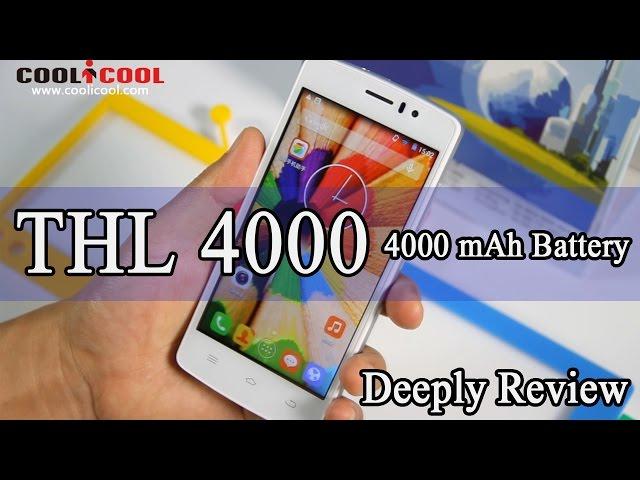 THL 4000 Comes With 4000mAh Battery!-$96.99 QuadCore 1GB/8GB-Review