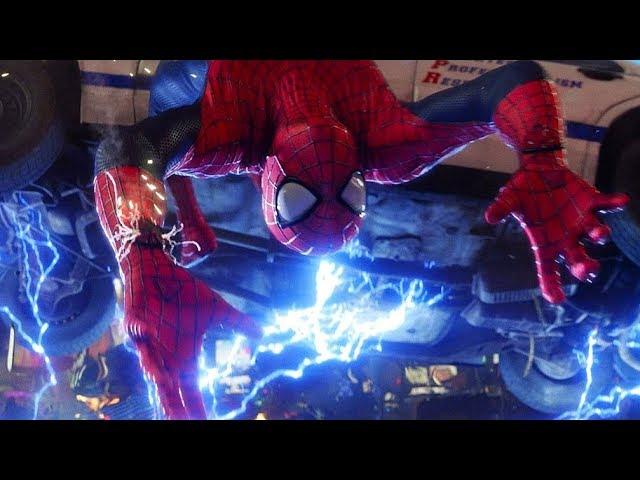 Spider-Man vs Electro - First Fight Scene - The Amazing Spider-Man 2 (2014) Movie CLIP HD