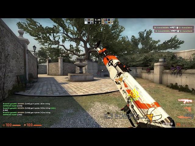 CSGO: AK-47 | Asiimov Gameplay (Arena)