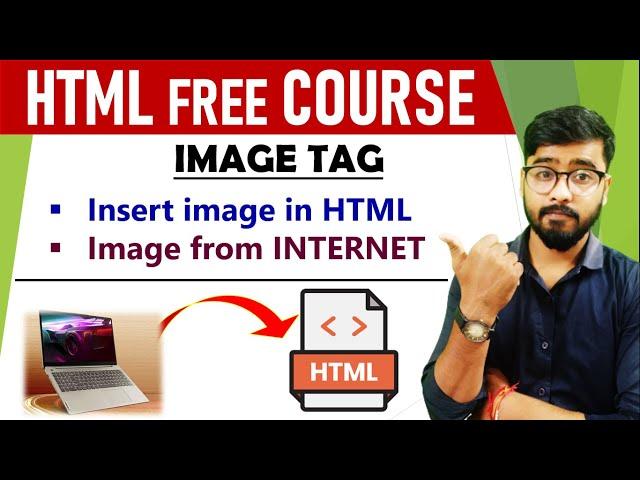 HTML Image Tags | HTML Course for beginners in [Hindi] | by Rahul Chaudhary