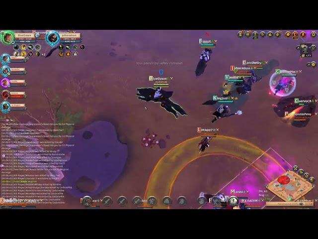 Brimstone Great Arcane Raw Uncut ZvZ (50 Kills Albion Online)