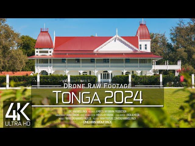 【4K】  Drone RAW Footage  This is TONGA 2024  Nukualofa  Tongatapu & MoreUltraHD Stock Video