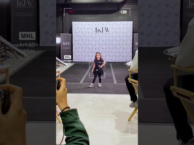 Maia and Marga at the Season 12 Toronto Kids Fashion Week Audition Day #shorts