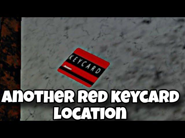 How to Find Another Red Keycard Location in Be a Silly Seal Roblox | Keycard
