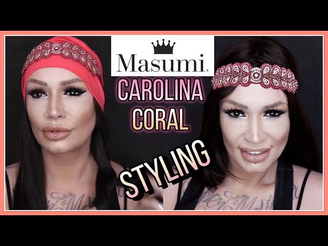 STYLING: Carolina Coral Diamond Crown by Masumi Headwear - Hairloss